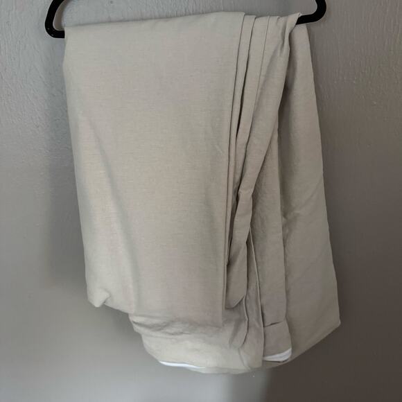 100% Linen Tan Zip Bottom Duvet Cover Size King Summer Lightweight - Picture 1 of 5